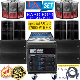 Baad Boy Vertical -array PA SET